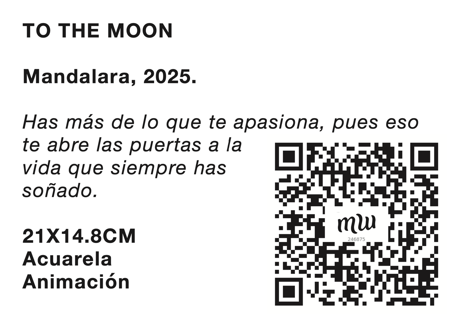 Fly me to the moon